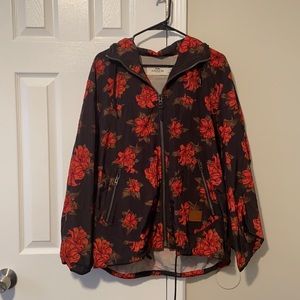 Floral Men’s Coach Rain Jacket